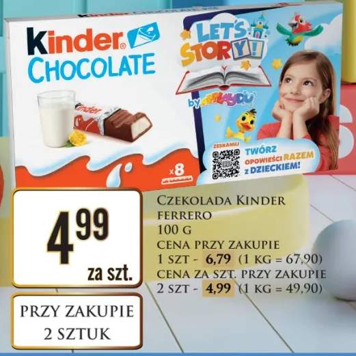 kinder czekolada
