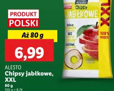 chipsy jabłkowe