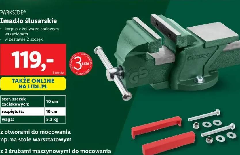 imadło stołowe