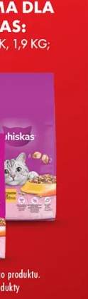 Whiskas z kurczakiem i wołowiną