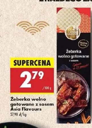żeberka wolno gotowane