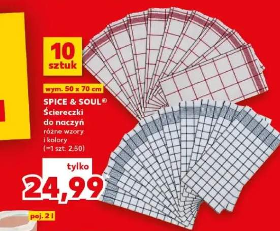 ściereczki do naczyń