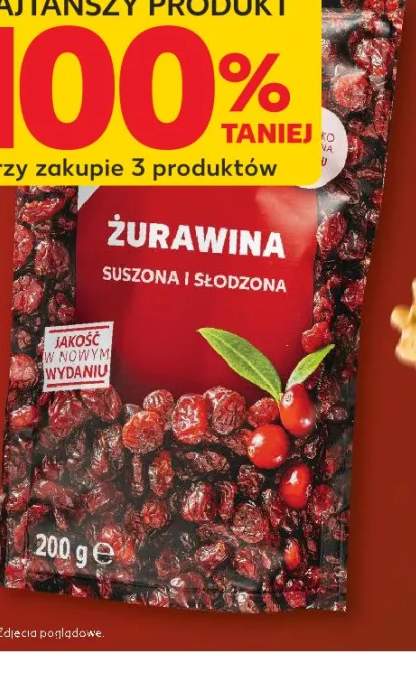 żurawina suszona
