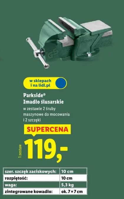 imadło stołowe