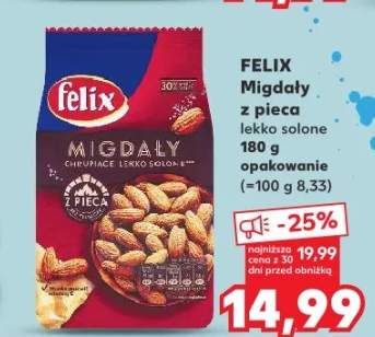 migdały solone