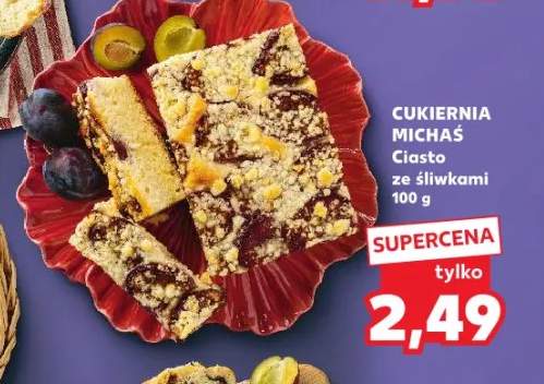 ciasto ze śliwkami