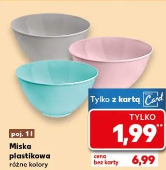 miska plastikowa