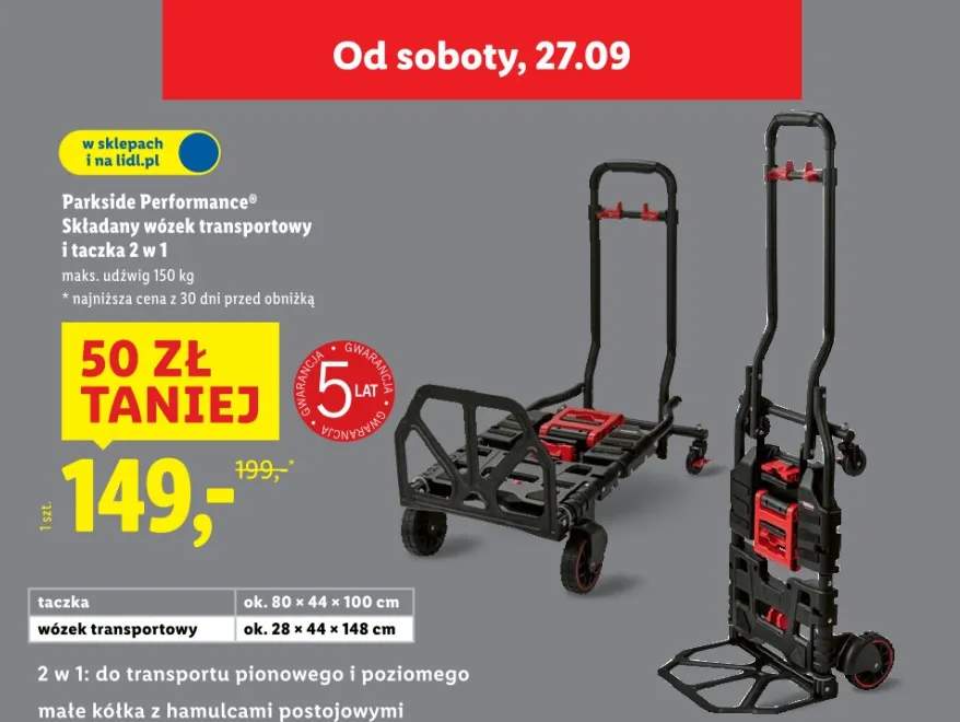 wózek transportowy