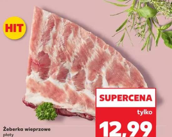żeberka wieprzowe