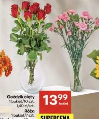 goździki bukiet