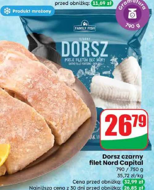 dorsz mrożony