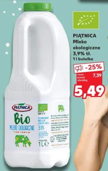 mleko ekologiczne