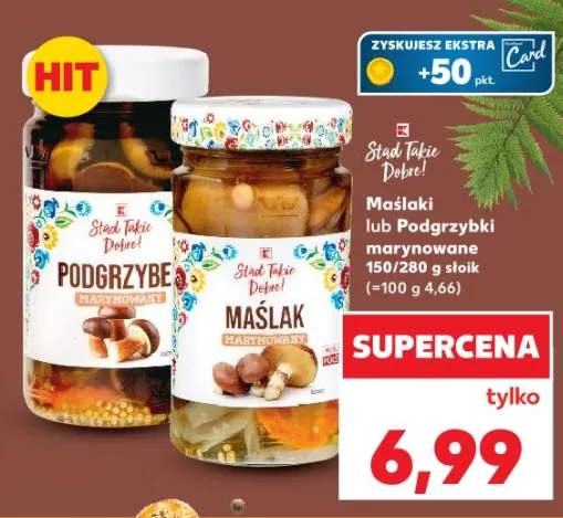 maślaki marynowane