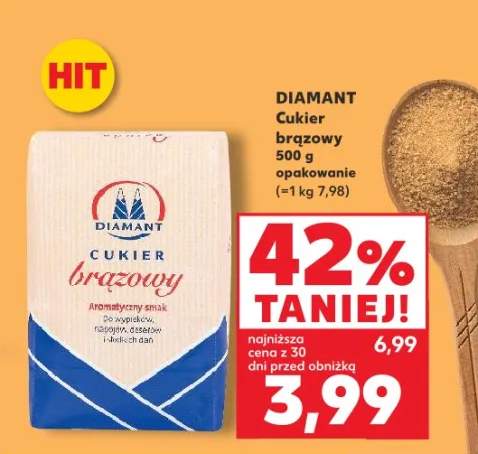 cukier brązowy