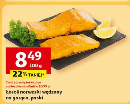 łosoś wędzony na gorąco