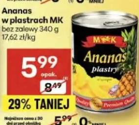 ananas w puszce