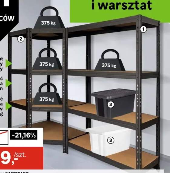 regał metalowy