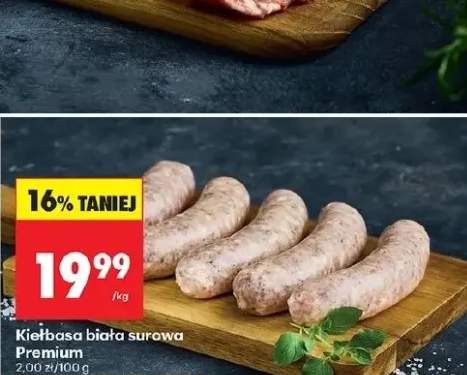 kiełbasa biała surowa