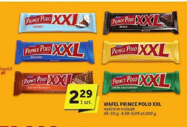 wafel Prince Polo