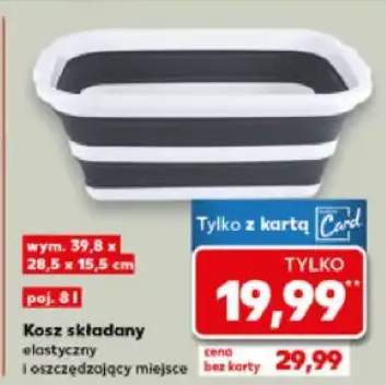 kosz składany