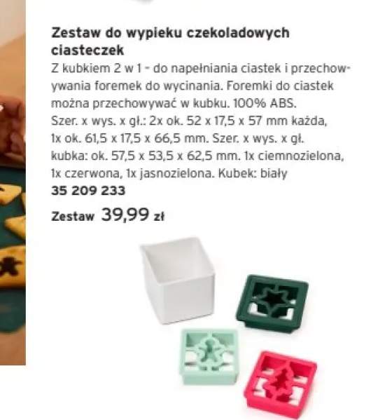 foremki do ciastek