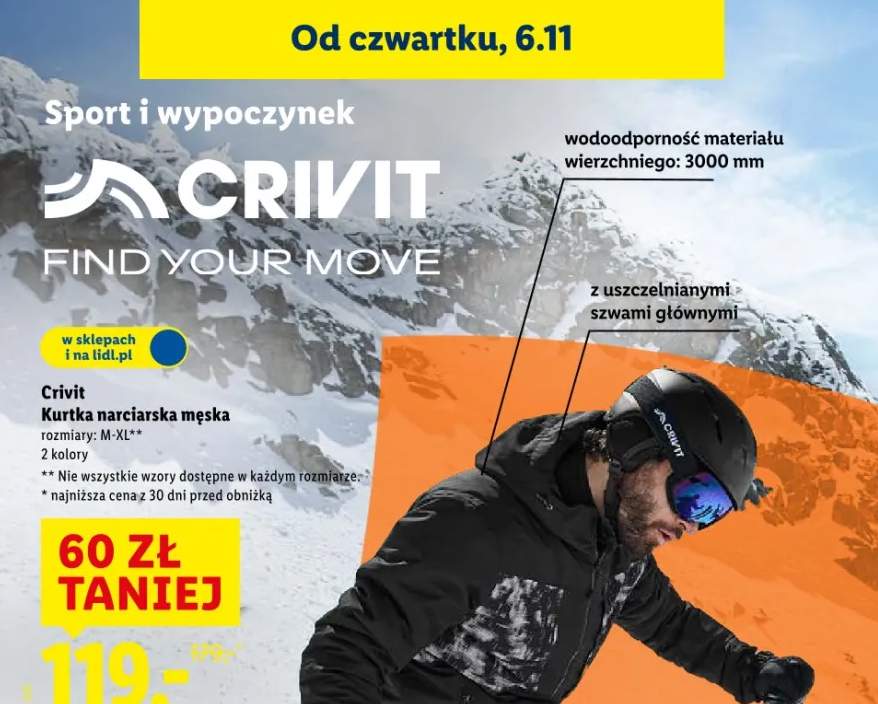 kurtka narciarska męska