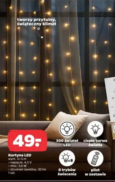 kurtyna led