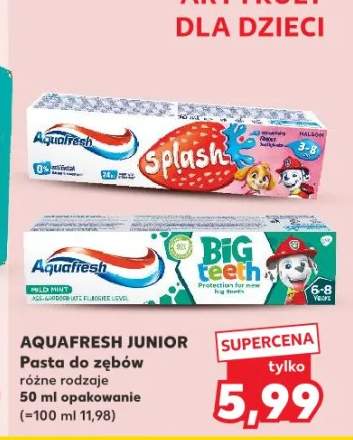 pasta do zębów dla dzieci