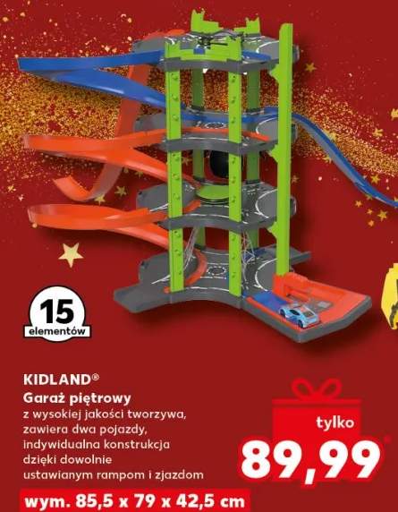 zabawka garaż samochodowy