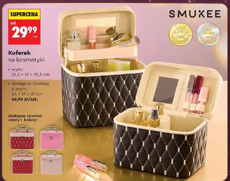 kuferek do makijażu