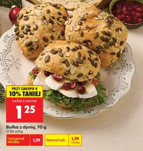 bułka z dynią