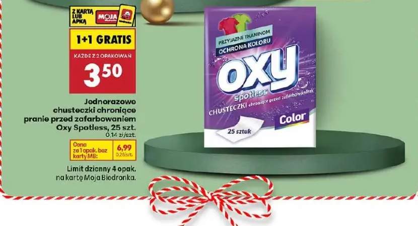 chusteczki wyłapujące kolor