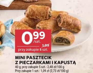 pasztecik z pieczarkami