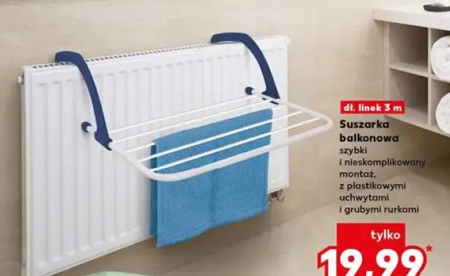 suszarka na balustradę