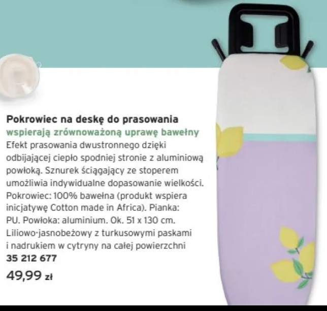 pokrowiec na deskę do prasowania