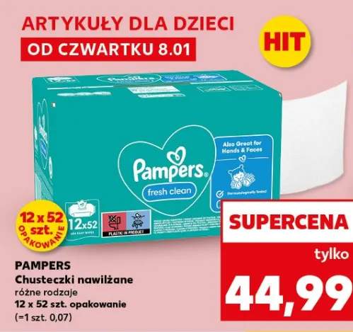 chusteczki dla niemowląt