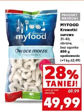 krewetki mrożone