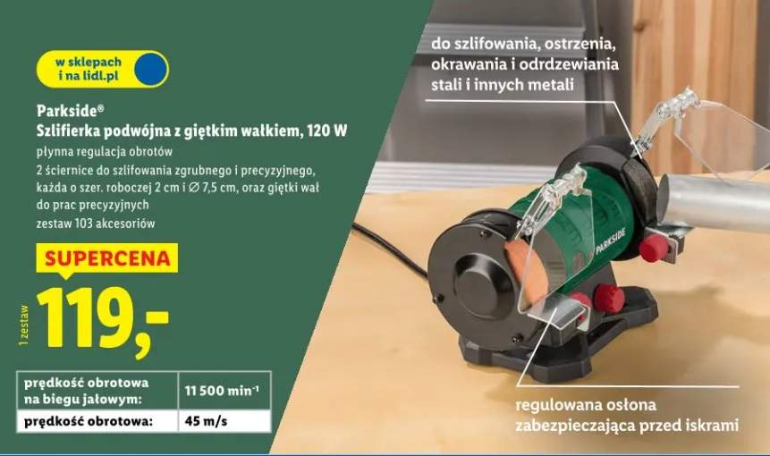 szlifierka podwójna