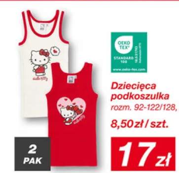 podkoszulki dziecięce