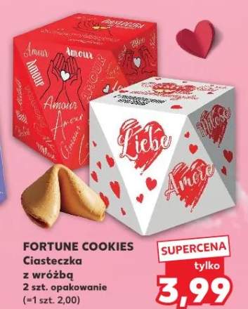 ciasteczka z wróżbą