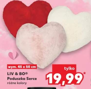 poduszka serce