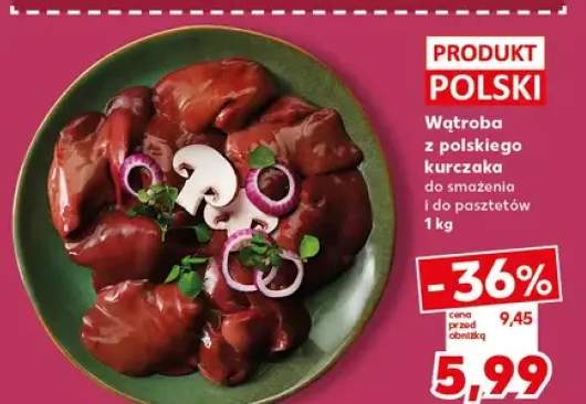 wątróbka z kurczaka