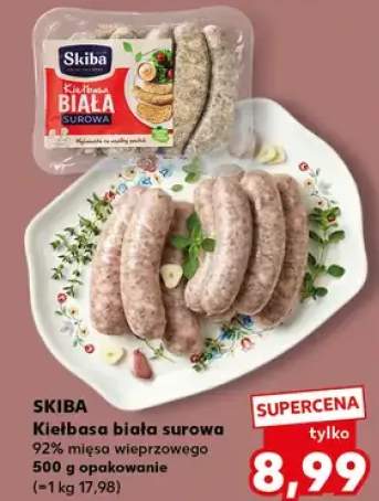 kiełbasa biała surowa