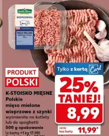 mięso mielone wieprzowe