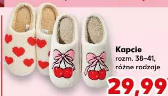 Kapcie różne rodzaje