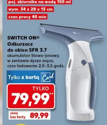 Odkurzacz do okien SFR 3.7 akumulator litowo-jonowy, w zestawie dysza ssąca, czas ładowania 2,5-3,5 godz.