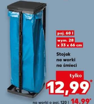 Stojak na worki na śmieci
