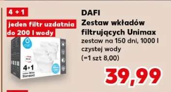 Zestaw wkładów filtrujących Unimax