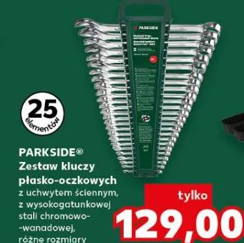 Zestaw kluczy płasko-oczkowych