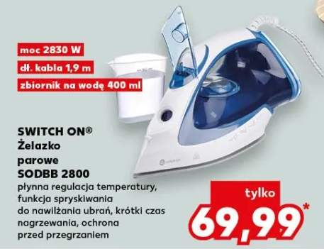 Żelazko parowe SODBB 2800